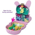 thumbnail image 4 of Polly Pocket-Coffret Transformable Lapin, avec Polly et figurine lapin, 4 of 9