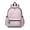 Pink and White, variant on Pink and White Leopard Print Backpack for School, Cute School Bag with Adjustable Shoulder Straps and Padded Back, 13.4"x11"x4.7"