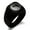 Black, variant on Stainless Steel Sun & Moon Yin Yang Engraved Square Flat Top Biker Style Polished Signet Ring