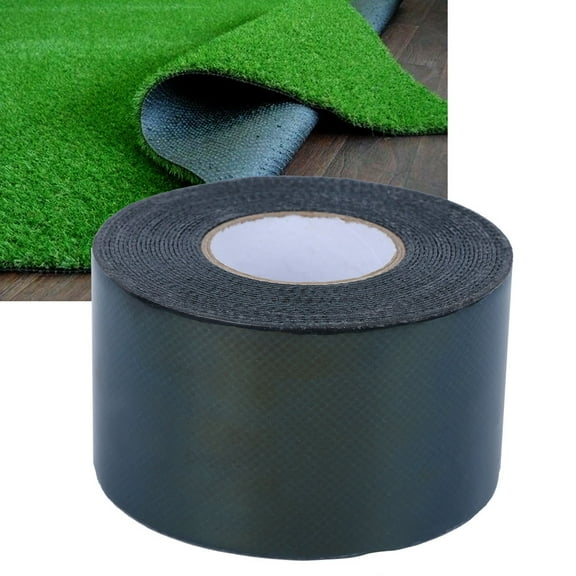FTVOGUE 50mmx5m Double-Sided Artificial Turf Seam Self-Adhesive Tape Wear Resistant Cloth Tape,Artificial Turf Tape