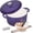 Purple, variant on Enameled Cast Iron Dutch Oven Pot with Lid, for Bread Baking, Round Bread Oven- include Sourdough Bread Baking Supplies Set, 4.5QT, Green