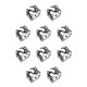 thumbnail image 1 of Jumpingount Antique Rings Cool Plating Exaggerated Trend Adjustable Size Style Men Personality Jewelry Ring Gifts for Summer Holiday Apertura Ajustable 10piezas Jumpingount CBP502543, 1 of 5
