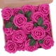 thumbnail image 1 of Flores artificiales N&T NIETING, 25 rosas de espuma, color rosa intenso, 1 of 8