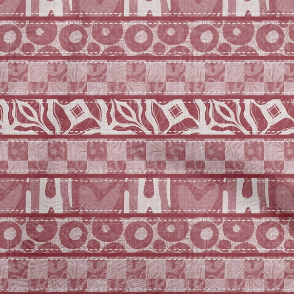 oneOone Cotton Flex Red Fabric Aaian Batik Fabric For Sewing Printed Craft Fabric By The Yard 40 Inch Wide