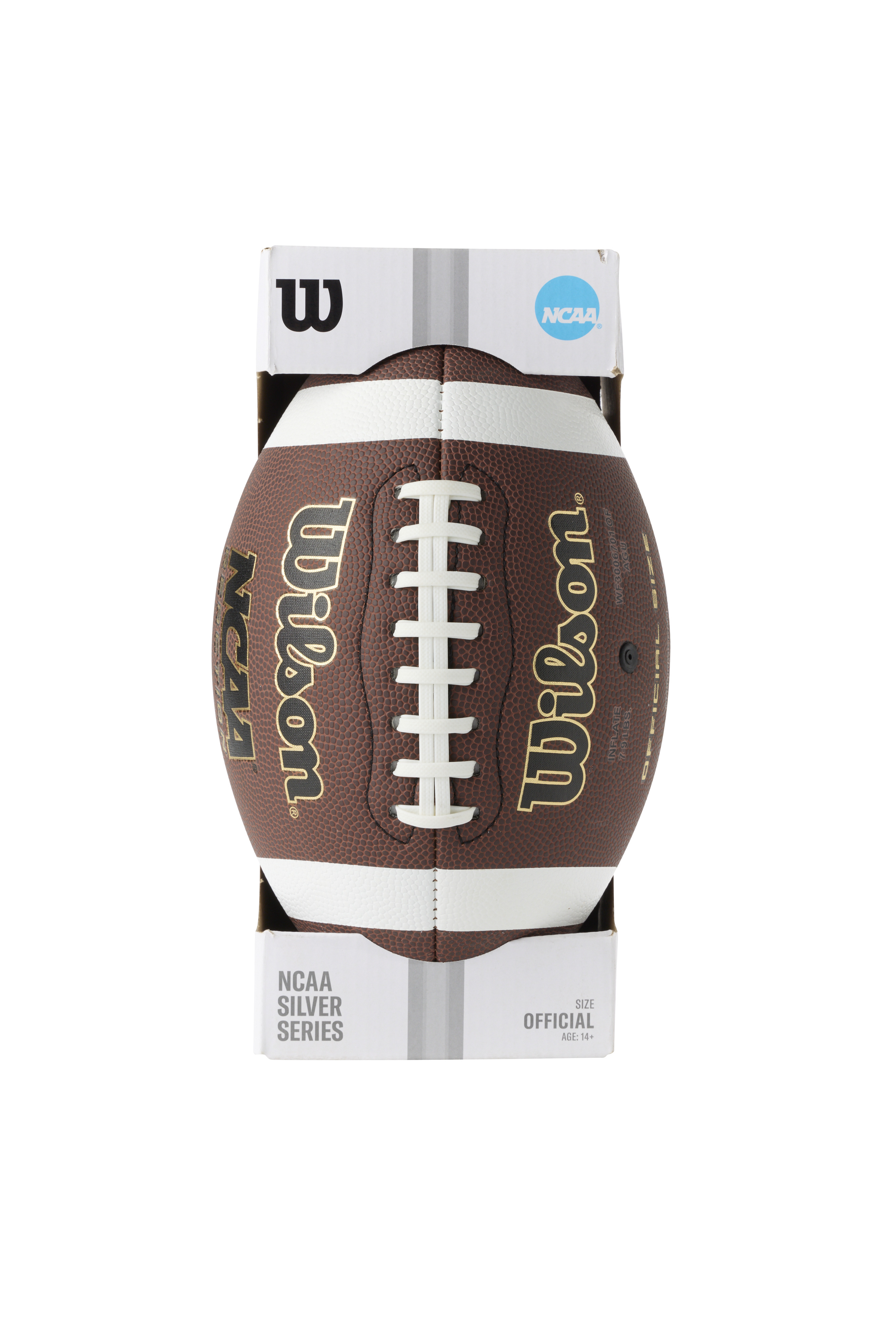 Wilson NCAA Reaction Official Football, Brown photo 7