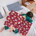 thumbnail image 3 of Golden Girls Illustration In Stay Golden Yellow Lightweight Cozy Bed Blanket, 3 of 8
