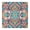 Tribal F, variant on Safari Jungle Island Fitted Tablecloth - Artistic Square Cover for Tropical Boho Outdoor Dining & Picnic (Windproof Design)