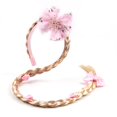 thumbnail image 1 of Peluca de princesa congelada, trenzas, corona para niños, diademas de princesa, tocado de reina Aisha, diadema para niñas Aisha, accesorios para el cabello Gao Jinjia LED, 1 of 2