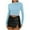 Light Blue, variant on WCMZJ Womens Long Sleeve Crop Tops Basic Slim Fitted Shirts Casual Fashion 2024 Going Out Y2k Tops Teen Girl Clothes Purple S