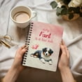 thumbnail image 3 of Every Fart is Love Note Miniature American Shepherd Guilty Face Happy Valentine's Spiral Bound Journal MAS Dog Lover Gifts 5x7in Spiral Notebook - 01016, 3 of 5
