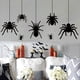 thumbnail image 5 of Decoraciones de Halloween, calcomanía de pared extra grande de araña aterradora, decoración de ventanas, suministros para fiestas, 3 hojas JAMW Sencillez, 5 of 5