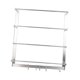 thumbnail image 2 of Estante para cintas de pared, organizador de cintas, estante multifuncional para papel de regalo, soporte para cintas de 4 niveles que ahorra espacio, 2 of 8