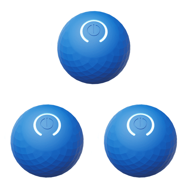 Active Rolling Ball USB Recargable Interactivo Pelota para Gatos () Azul