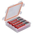 thumbnail image 1 of Support de Rangement Rigide Compact et Portable pour Piles Rechargeables 4x18650 avec Indicateur DEL Intelligent de Chargement, Organisateur de Voyage Universel, Chargeur d'Eau, 1 of 3