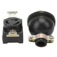thumbnail image 4 of Copper Plug Socket, Easy Installation Generator 3-Hole Socket Plug Professional  For Gasoline Generator For Engineer, 4 of 8