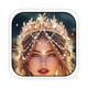 thumbnail image 1 of wonima44 Yean Queen Crowns and Tiaras Gold Leaf Tiara Wedding Crystal Headband Crown for Women, 1 of 1