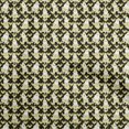 thumbnail image 1 of oneOone Viscose Chiffon Black Fabric Santa Claus With Hearts Diy Clothing Quilting Fabric Print Fabric By Yard 42 Inch Wide, 1 of 4