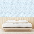 thumbnail image 4 of Ambesonne Blue Peel & Stick Wallpaper for Home, Raindrops White Navy, 13"x72", Pale Blue, 4 of 6