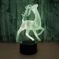 thumbnail image 4 of LINLIN 3D Night lamp, 3D lamp 3D Illusion Night Lights 3D Animal Optical Illusion Desk Lamp 7 Color Change USB Touch Switch Desk Night Light 3D Table Lamp for Kids, 4 of 6