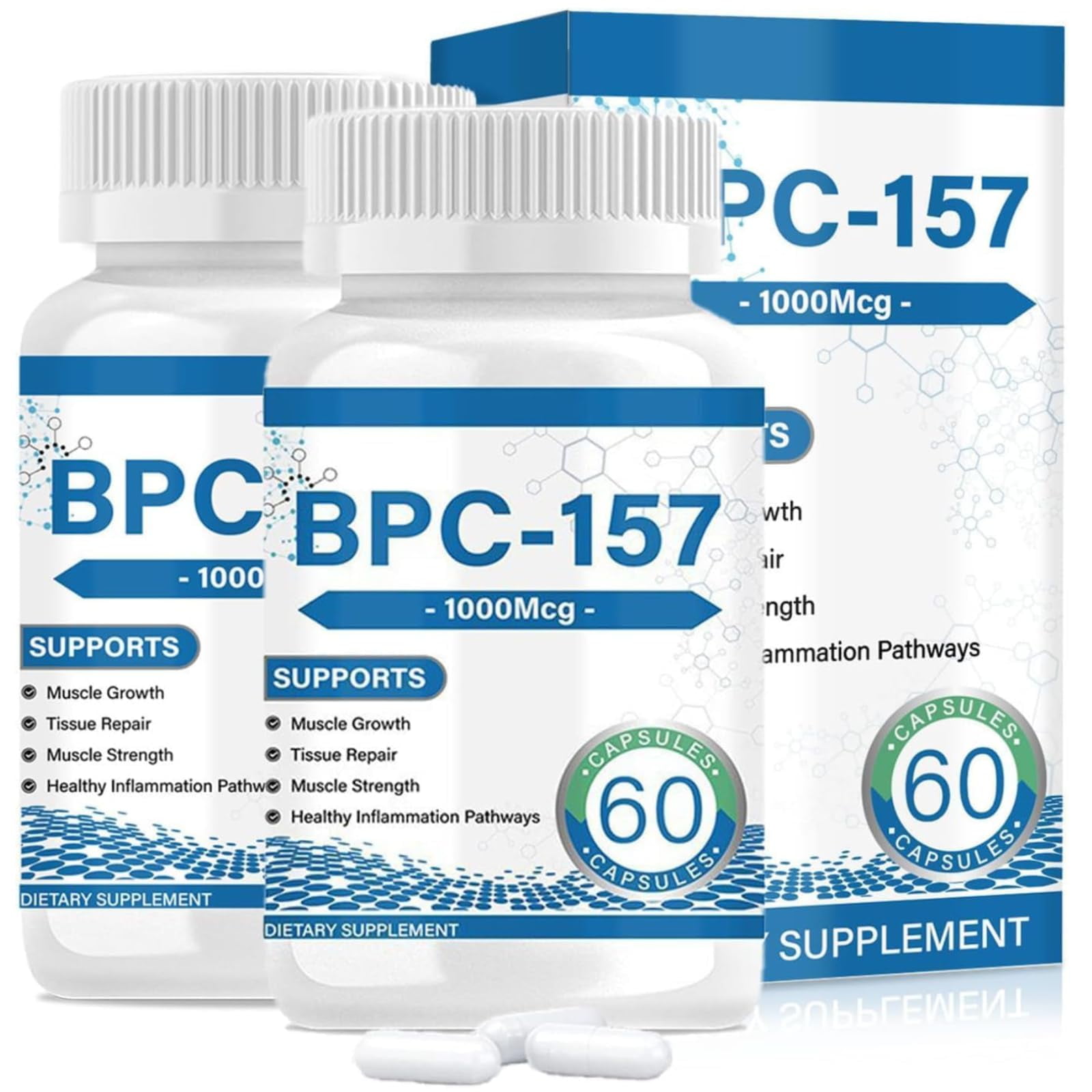 bpc 157 dosage per day Suplemento Flostmourne BPC 157, cápsulas peptídicas, 60 unidades