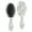 White Christmas Icon, variant on White Christmas Icon Pattern Hair Brush,Girls Detangling Hair Brush,Glide Through Tangles with Ease for Wet & Dry Hair,8.8"X2.8"