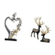 thumbnail image 5 of Figura Romántica De Pareja De Renos Y Alces, Adorno Coleccionable Para Dormitorio, Boda, Estantería, Armario, Mesa, Decoración Del Hogar., 5 of 8