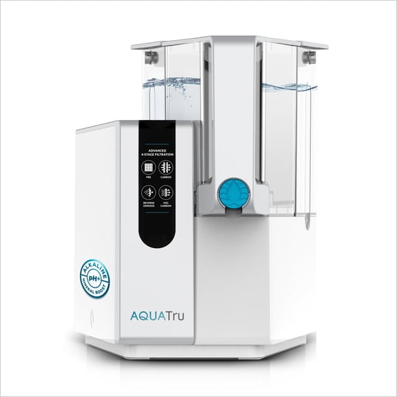 AquaTru Classic Alkaline Reverse Osmosis Water Filter | Countertop Purifier