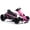 Rose, variant on Tuekys 24 V Powered Ride-On Go Kart with Slow Start Function and Plays Music, Red