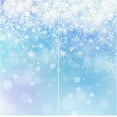 thumbnail image 2 of Frozen Winter Wonderland Window Curtains for Kids Girls Snowy Landscape Snowflake Baby Living Room Bedroom Nursery Toddler Home Rod Pocket Drapes Decor 84 in x 84 in, 2 of 6