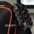 thumbnail image 3 of Klein Tools 33809M Grab-and-Go Impact Socket Set, Metric, 10-Piece Set with Sleeve, Carabiner, 3/8-Inch Drive, Color-Coded 8 mm, 10 mm, 12, 3 of 7
