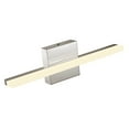thumbnail image 4 of Modern Chrome LED Vanity Lights, LED Bathroom Light Fixtures Over Mirror Bathroom Wall Sconce Bar for Bathroom Mirror Cabinets Bedroom(15.75"-8W), 4 of 9
