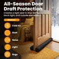 thumbnail image 3 of Everlasting Comfort Under Door Draft Stopper, Double-Sided Door Seal (2-Pack), 3 of 10