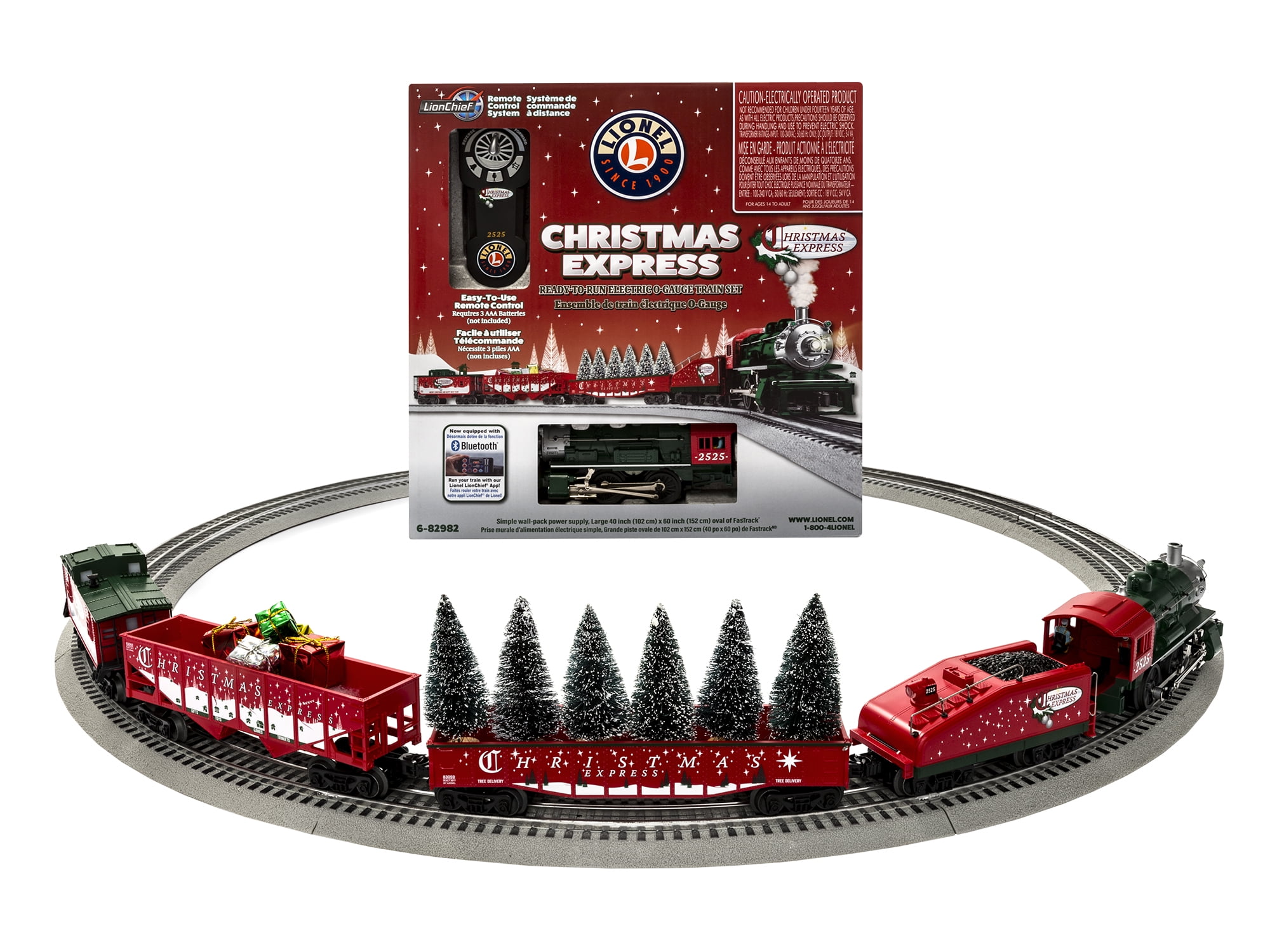 holiday express train set walmart