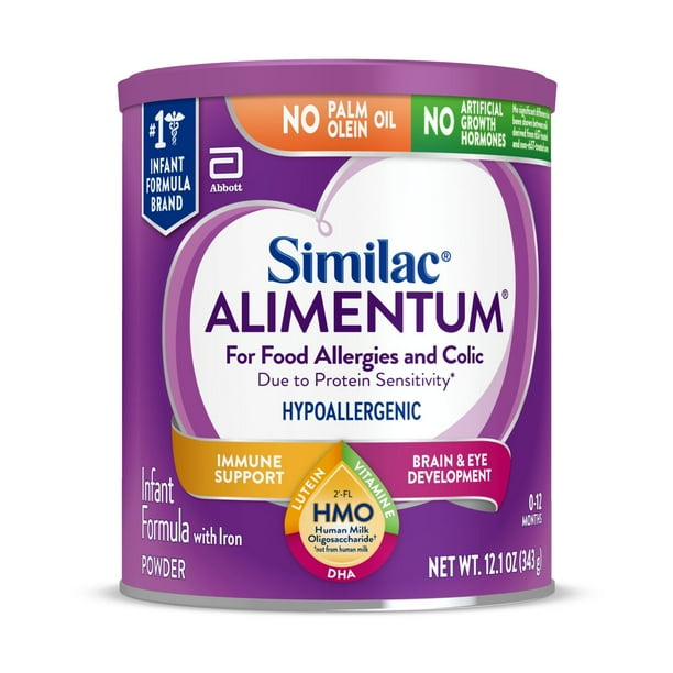 Similac Alimentum with 2'-FL HMO, Baby Formula Powder, 12.1-oz Can ...