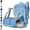 snow mountain, variant on BE SMART 50L Extra Large Gym Backpack for Men, Big Gym Bag with Shoes Compartment, Waterproof Heavy Duty Duffel Bags, Men's Workout Backpacks for Outdoor Sport,Hiking,Camping (XL)