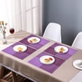 thumbnail image 2 of Decorative PVC Placemats for Dining Table, 2 of 7