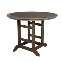 Highwood 48" Round Dining Table - Counter Height, Outdoor, Eco-friendly, Synthetic Wood