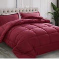thumbnail image 1 of All Season Queen Size Comforter Set Premium GSM Soft Quilted Down Alternative Comforter+ Pillow Shams with Corner TabsMachine Washable Queen（ * ）, 1 of 6