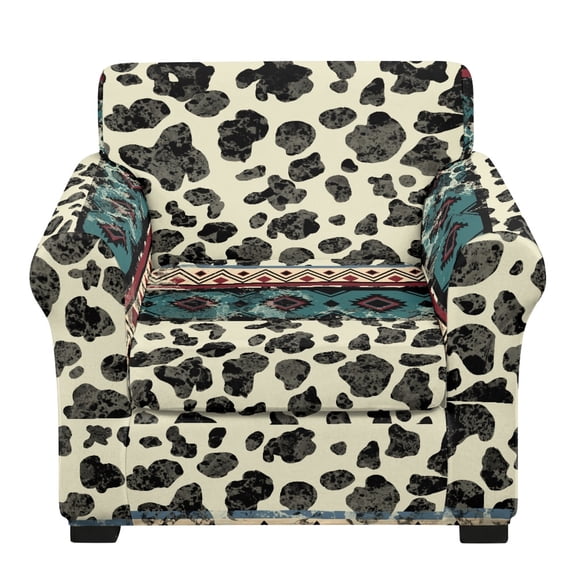 Chririnla 2-Piece Armchair Cover for Living Room Chair Covers with Stretch for Pet, Spot Couch Covers