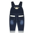 thumbnail image 2 of KIDSCOOL SPACE Baby Cotton 3D Cartoon Soft Knitted Jeans Overalls, 2 of 6