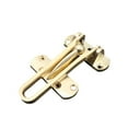 thumbnail image 3 of Door Latch Travel Portable Lock Safety Buckle Latch Keyless Security Locking Tool Zinc Alloy Keyless Bathroom Hasp Drawer Cabinet Replacement Gold, 3 of 7