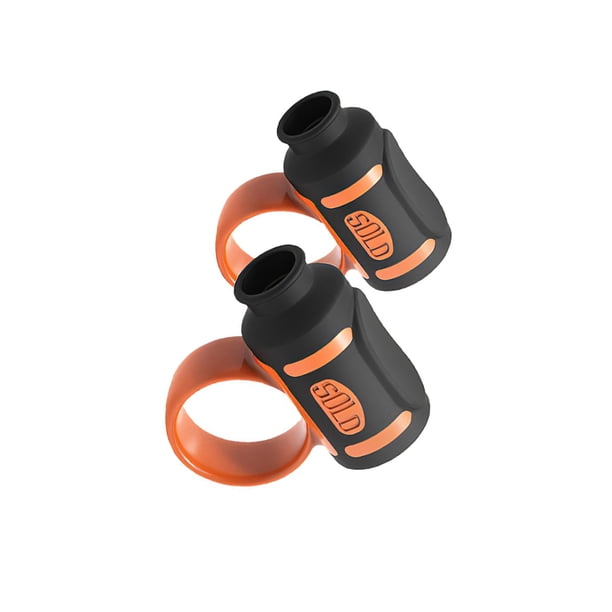 Inteprter Clips de Control de baquetas de 2 piezas, anillo antideslizante reutilizable, baquetas de tambor, controlador de agarre, abrazadera, Cables de audio/vídeo