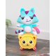 thumbnail image 4 of Casa de muñecas Gabby, juguete de peluche Mercat, animales de peluche de dibujos animados, coche de sirena, gato, muñeco de peluche para niños, 4 of 5