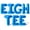 Blue, variant on Letter Balloons - EIGH TEE 16" Inch Alphabet Letters Foil Mylar Balloon 80th Birthday Party Banner (Gold)