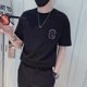 thumbnail image 3 of Camiseta de hombre Katoen con dibujos de anime de rock para hombre, camisetas con gráficos trashy Y2k, ropa informal de corte ajustado, ropa de calle con estampado XL, talla 5XL, S, 3 of 5