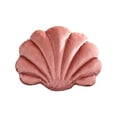 thumbnail image 2 of Soft Velvet Seashell Shaped Throw Pillow - Plush Lint Cushion for Sofa Couch Bed, Decorative Shell Accent Pillow for Living Room Bedroom, Cozy Home Decor Gift, 2 of 6