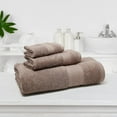 thumbnail image 4 of Juego de Toallas de Lujo de 3 Piezas de Lino Suave Innotech, 1 Toalla de Baño, 1 Toalla de Manos y 1 Toalla de Cara, Toallas 100 % Algodón para Baño, 4 of 7