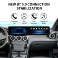 thumbnail image 4 of SNATEEN Dual 12.3 inch Carplay Screen/Radio/Multimedia Player for Mercedes-Benz GLC/C 2015-2018 Universal Car Navigation/GPS Upgrade Headunit Android Display 1080P Touch Screen Replace System, 4 of 11