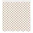 thumbnail image 2 of Ambesonne Fruit Shower Curtain, Honeydew Melons Pattern Art, 69"Wx75"L, Persian Orange and Camel, 2 of 4