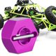 thumbnail image 3 of Adaptador de rueda de aleación de aluminio morado y pasador hexagonal para coches RC a escala 1/12, compatible con WLtoys 12423 FY, 3 of 8
